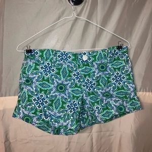 Green and Blue Shorts